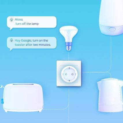 TP-Link - Slimme stekker F 3680W Wi-Fi