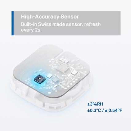 TP-Link - Slimme temperatuur- en luchtvochtigheidssensor 1xCR2450 Wi-Fi
