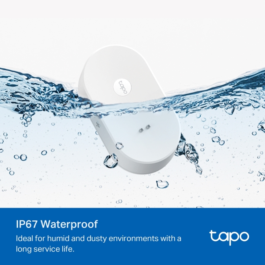 TP-Link - Slimme waterleksensor 2x AAA Wi-Fi
