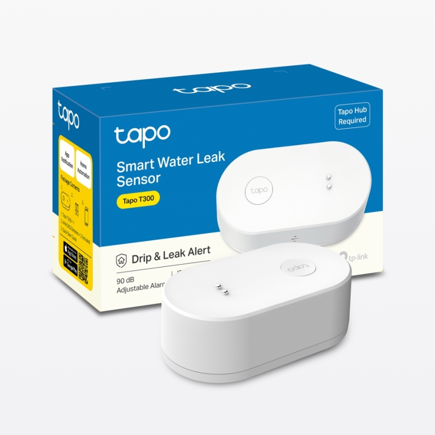 TP-Link - Slimme waterleksensor 2x AAA Wi-Fi