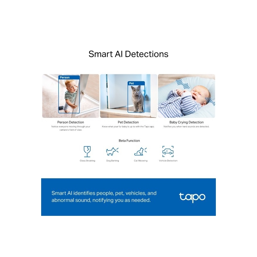 TP-Link - Slimme Wi-FI-camera Tuya