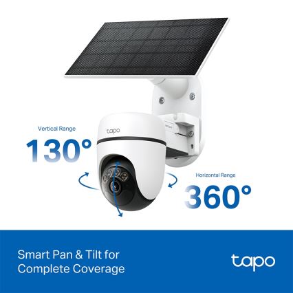 TP-Link - Slimme zonnecamera 5V IP65