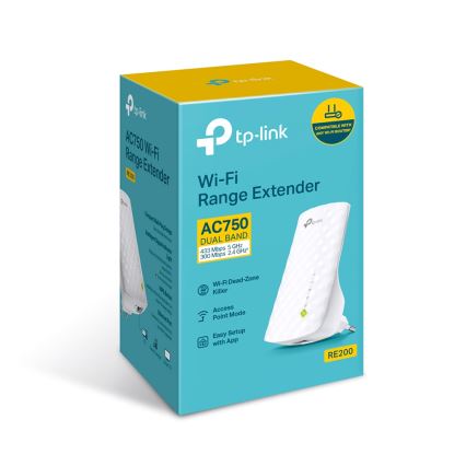 TP-Link - Wi-Fi-versterker/repeater 2,4/5 GHz