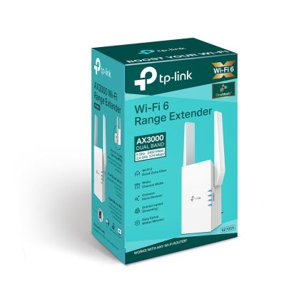 TP-Link - Wi‑Fi 6-versterker