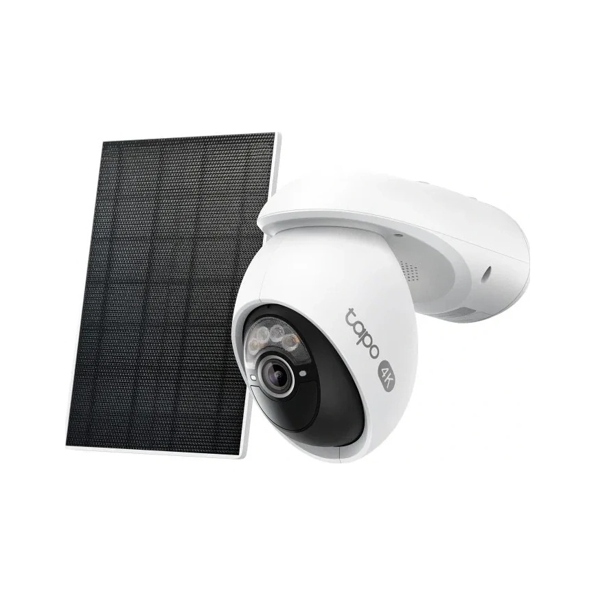 TP-Link - Zonnecamera voor buiten met sensor, IP65, Wi-Fi