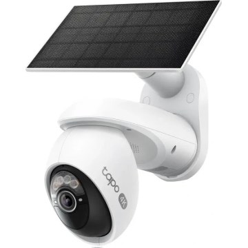TP-Link - Zonnecamera voor buiten met sensor, IP65, Wi-Fi
