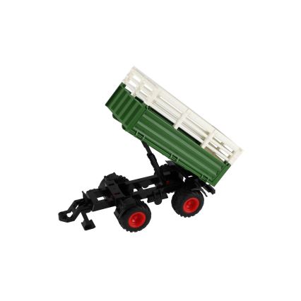 Tractor Zetor met aanhanger, 2x AA + afstandsbediening