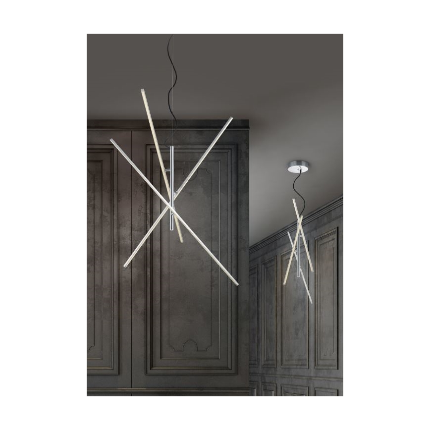 Trio - Dimbare LED Hanglamp aan een koord TIRIAC 3xLED/8,5W/230V