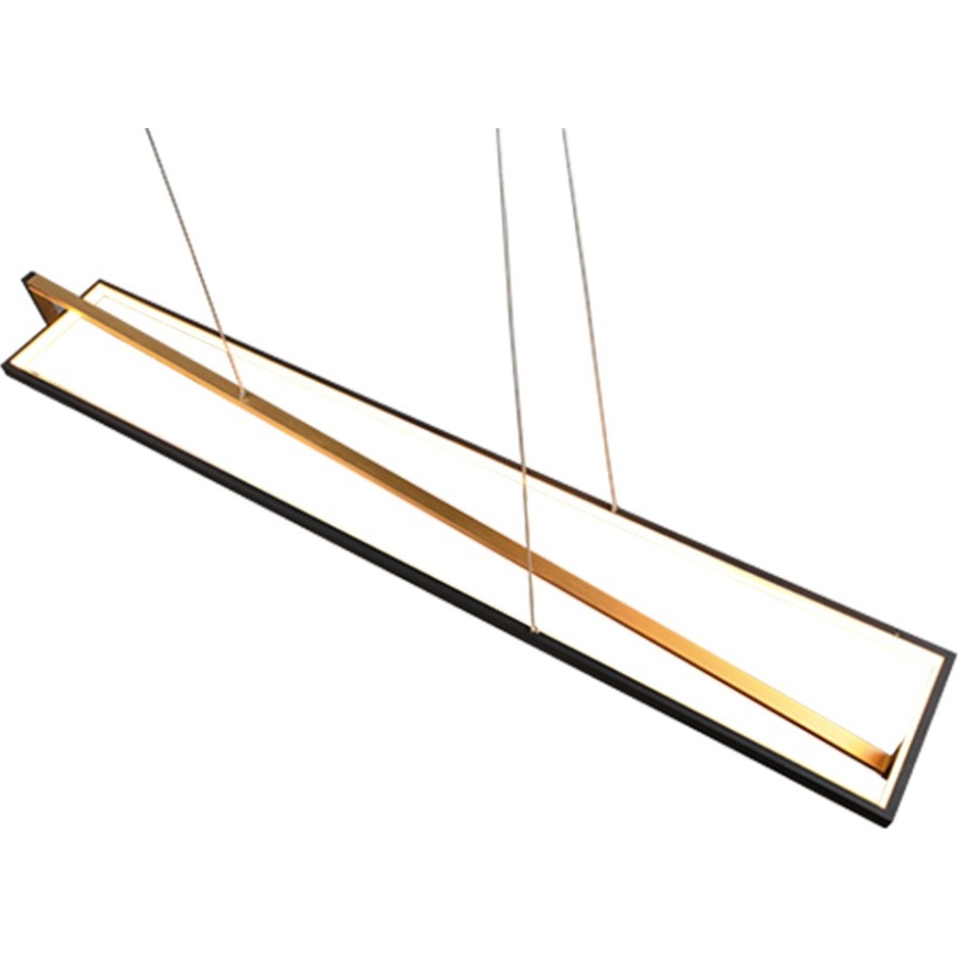 Trio - LED-dimbare kabelhanglamp EDGE LED/35W/230V 2300/3000/4000K zwart/goud