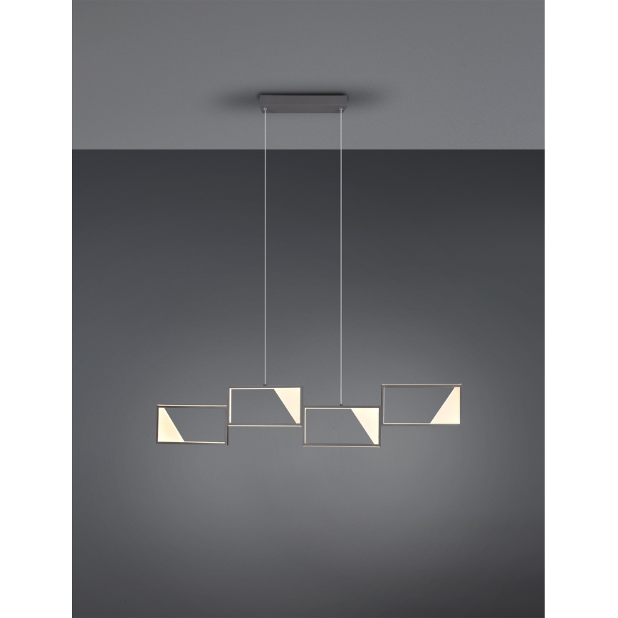 Trio - Dimbare LED Hanglamp Hanglamp aan een koord CAFU 4xLED/7W/230V