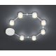 Trio - Dimbare LED plafondlamp  NASHVILLE 7xLED/3W/230V