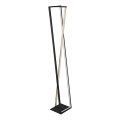 Trio - Dimbare LED-vloerlamp EDGE LED/26W/230V 2300/3000/4000K zwart/goud