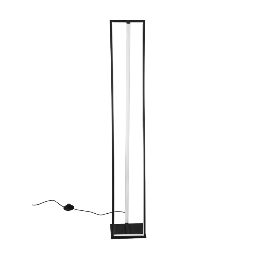 Trio - Dimbare LED-vloerlamp EDGE LED/26W/230V 2300/3000/4000K zwart/goud