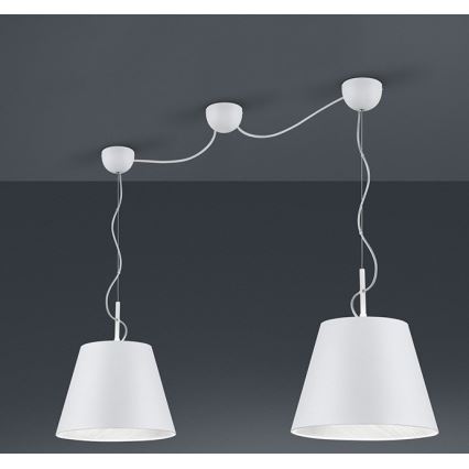 Trio - Hanglamp aan een koord ANDREUS 2xE27/60W/230V