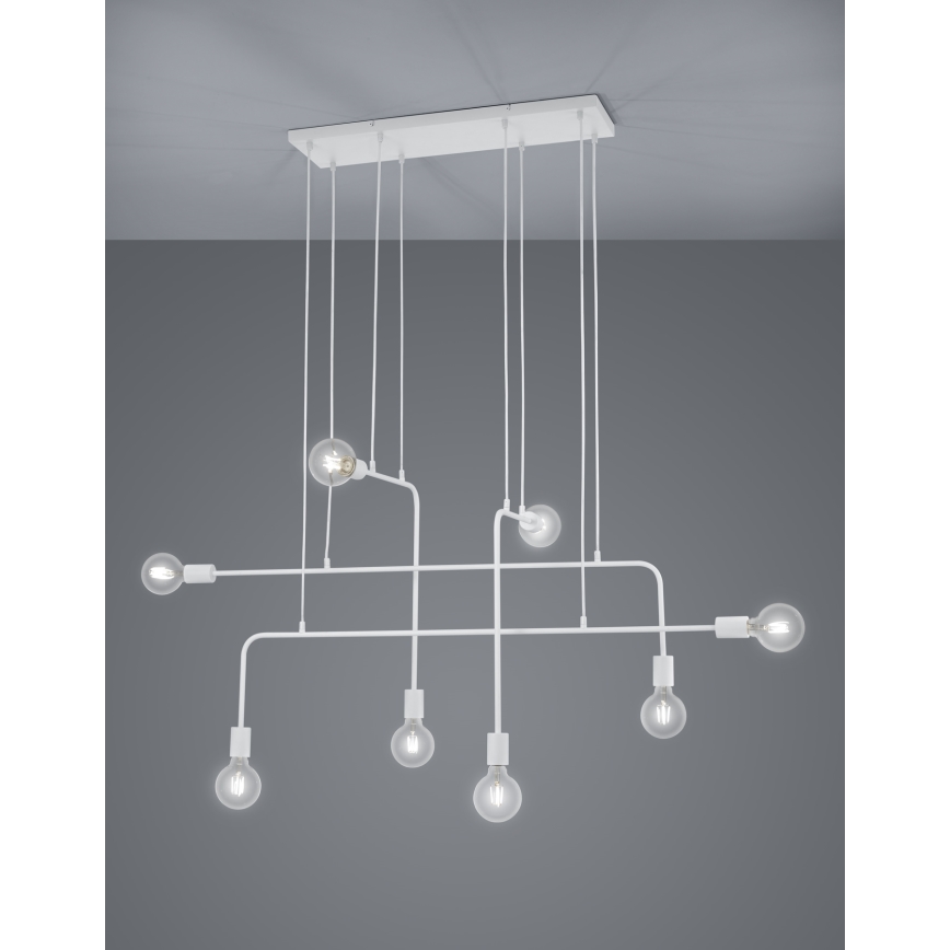 Trio - Hanglamp aan een koord CONNOR 8xE27/10W/230V