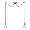 Trio - Hanglamp aan een koord CORD 2xE27/60W/230V