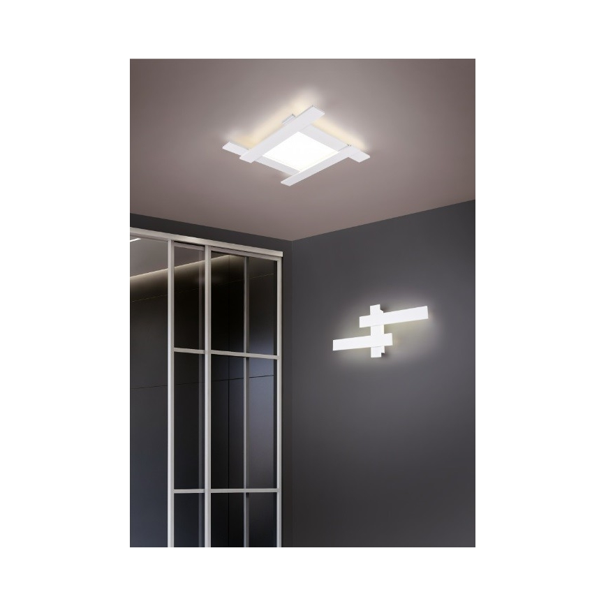 Trio - LED dimbare plafondlamp BELFAST LED/18W/230V + LED/14W/230V 4000K