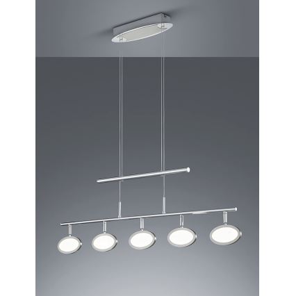 Trio - LED Hanglamp aan een koord DUELLANT 5xLED/4,3W/230V