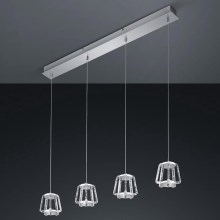 Trio - LED Hanglamp aan koord dimbaar QUIRL 4x LED / 4,5W / 230V