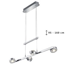 TRIO - LED Hanglamp aan koord LENTIL 8xLED/2,3W/230V