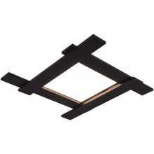 Trio - LED Plafondlamp BELFAST LED/18W/230V + 4xLED/3,5W zwart