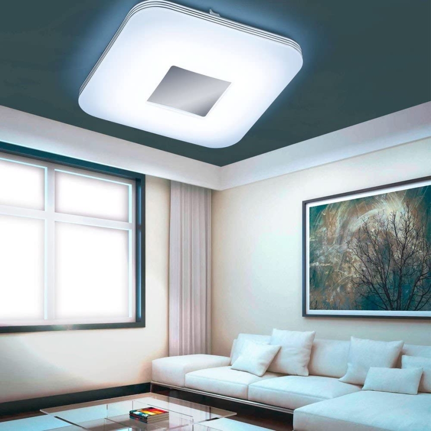 Trio - LED Plafondlamp dimbaar + afstandsbediening CASTOR LED/25W/230V + AB