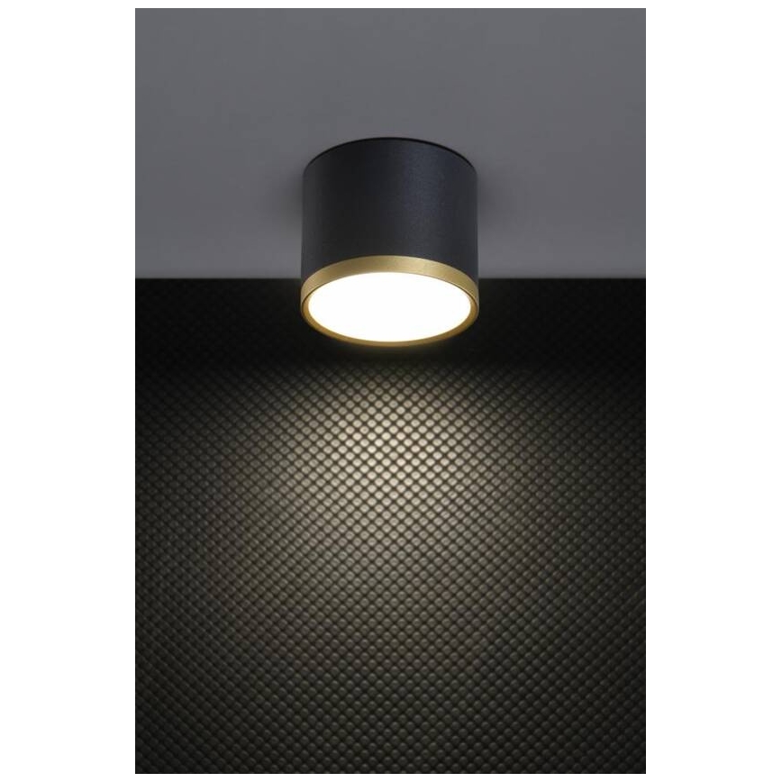 TUBA LED Spot 9W 230V zwart/goud