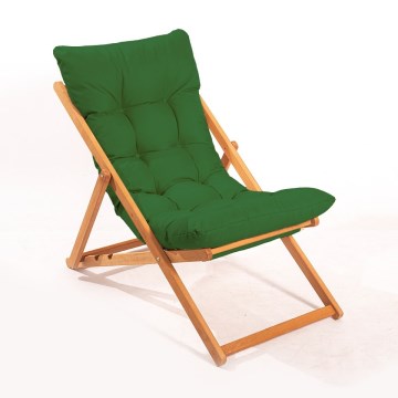 Tuin ligstoel groen/beuken