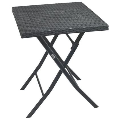 Tuintafel + 2x stoelen, grijs