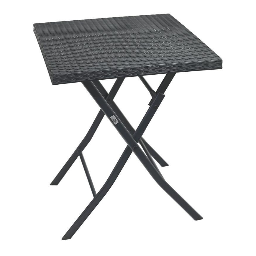 Tuintafel + 2x stoelen, grijs