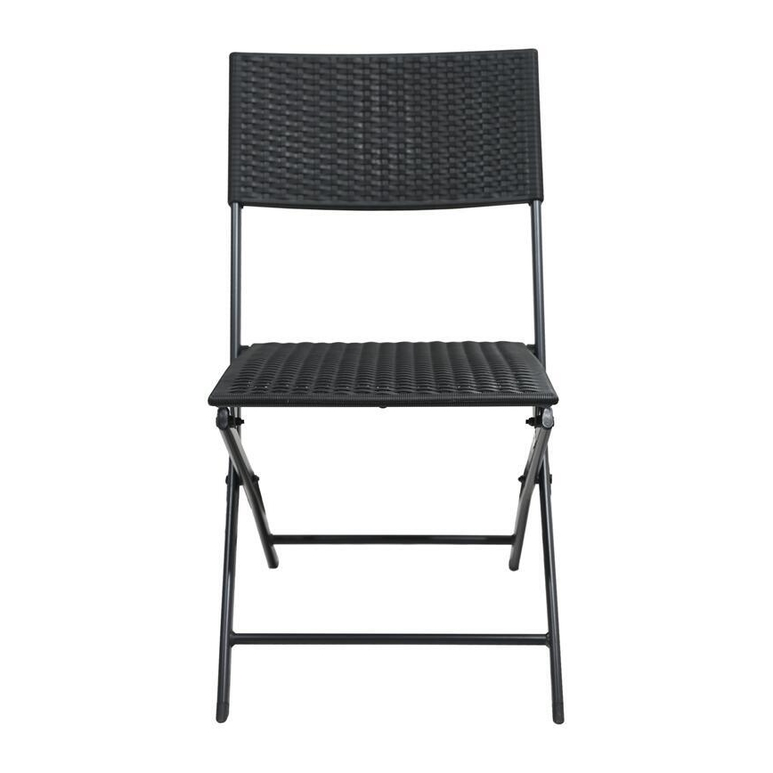 Tuintafel + 2x stoelen, grijs