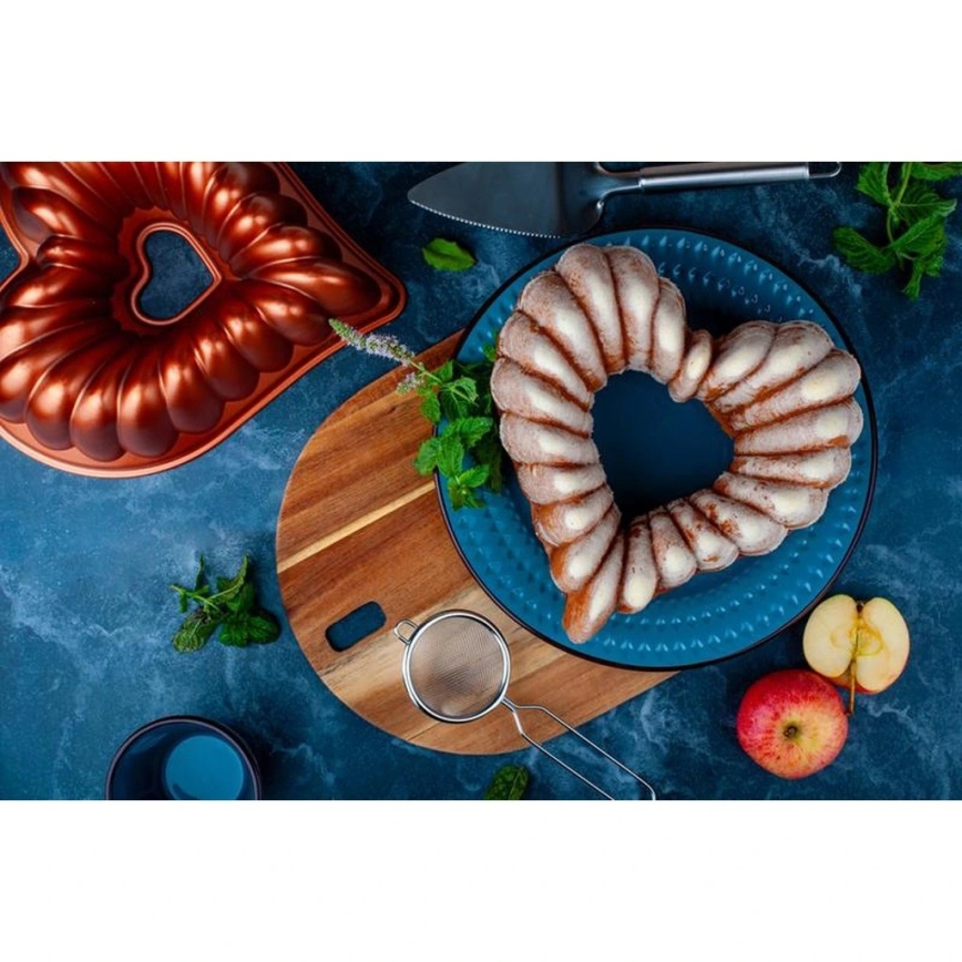 Tulbandvorm KITCHISIMO hart/koperkleurig