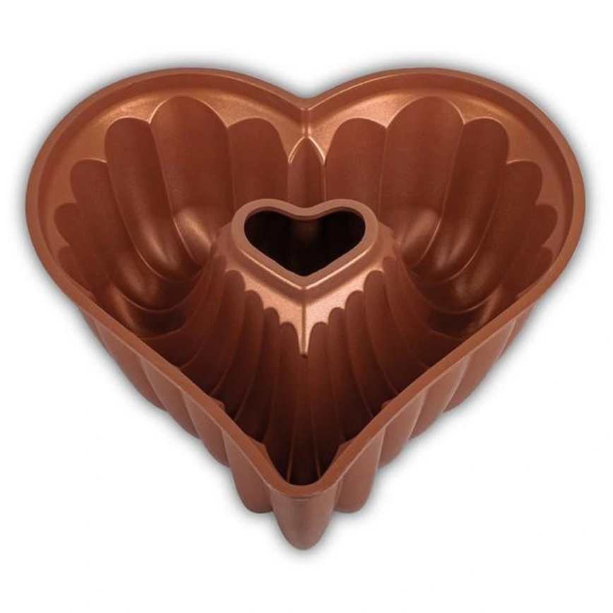 Tulbandvorm KITCHISIMO hart/koperkleurig