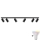 TURYN LED RGBW Dimbaar Badspotlamp 6xGU10/6,5W/230V 2700-6500K Wi-Fi IP44 Zwart