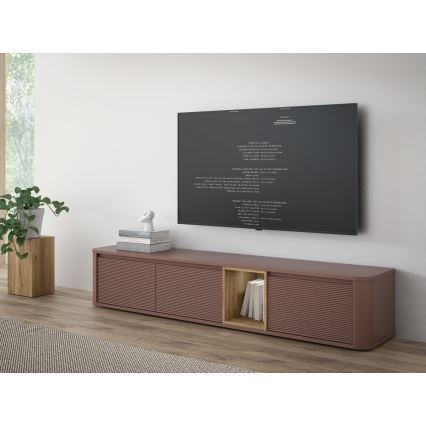 TV-meubel INAR bruin/bruin