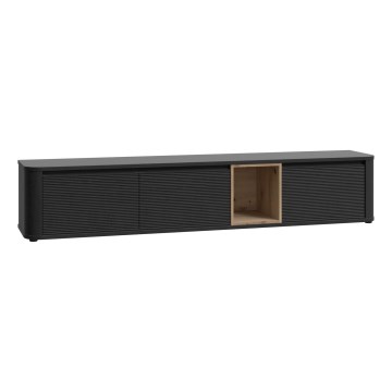 TV-meubel INAR zwart/bruin