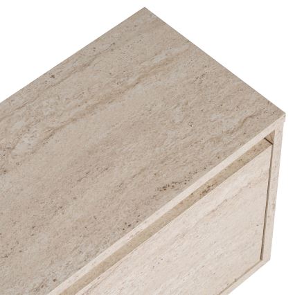 Tv-meubel KREDE 160x30 cm beige