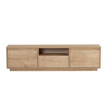 Tv-meubel KREDE 160x30 cm eiken