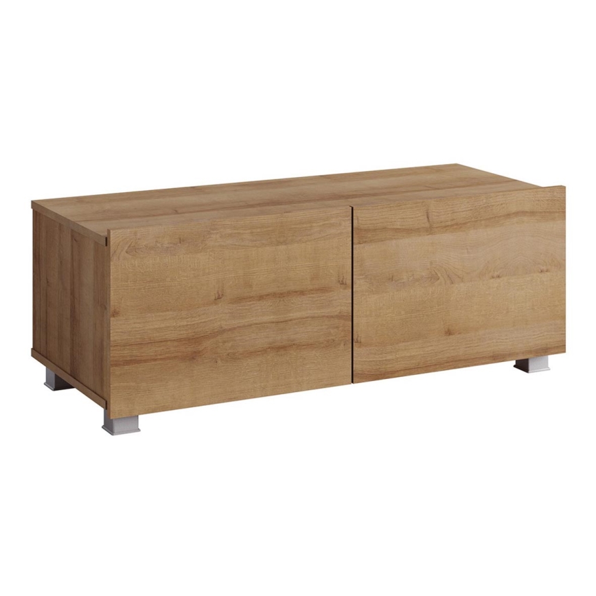TV-meubel PAVO 37x100 cm gouden eik