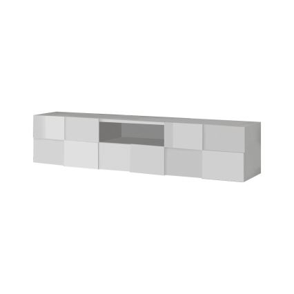 TV-meubel SERIAN 184x42x42 cm wit