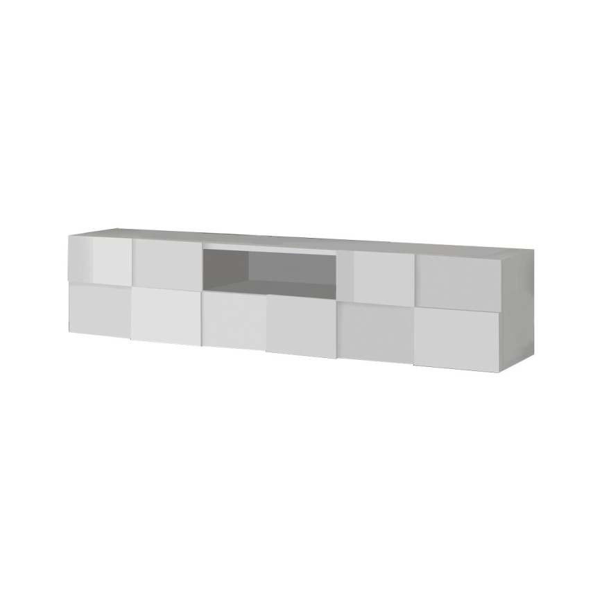 TV-meubel SERIAN 184x42x42 cm wit