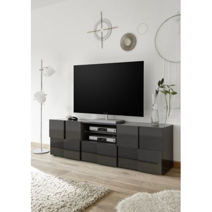 TV-meubel SERIAN antraciet