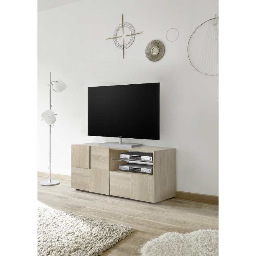 Tv-meubel SERIAN Sonoma eik