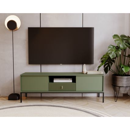 TV-meubel SUE groen/zwart