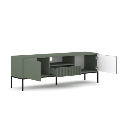 TV-meubel SUE groen/zwart