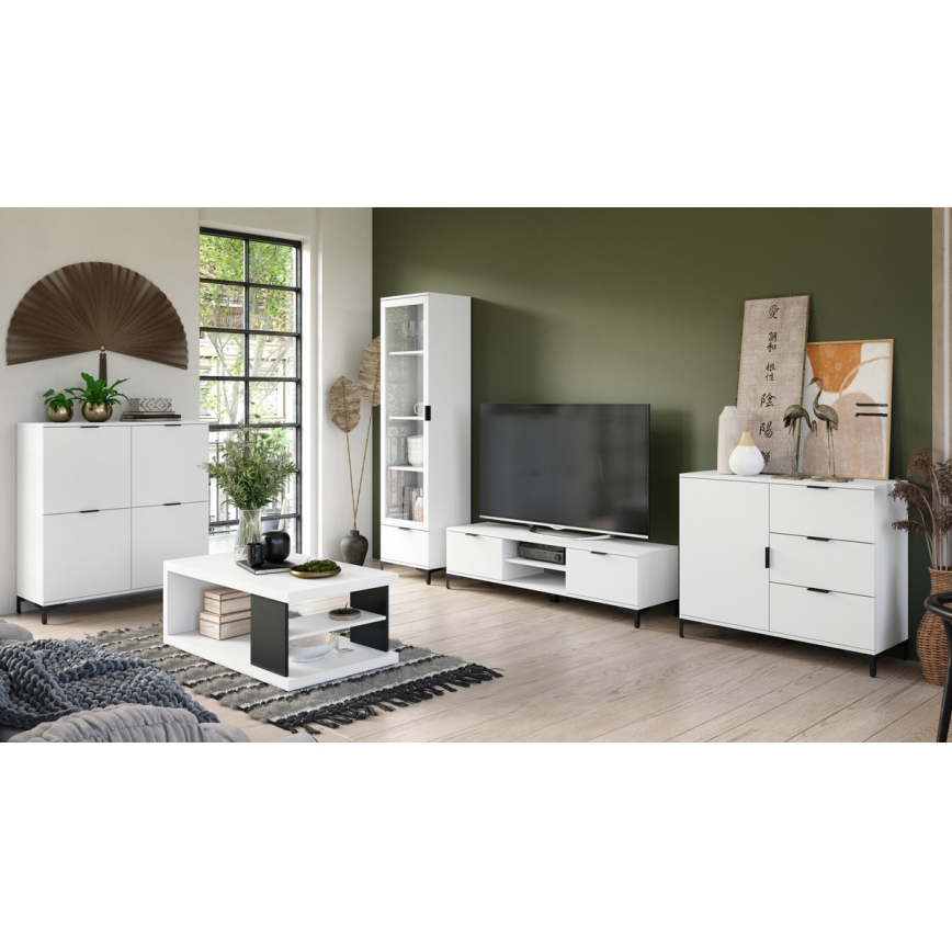 TV-tafel LORA wit