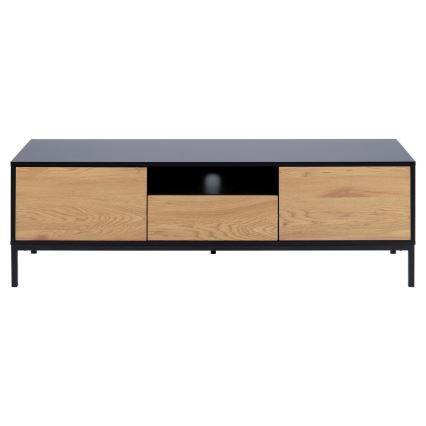 TV tafel SARON eiken/zwart