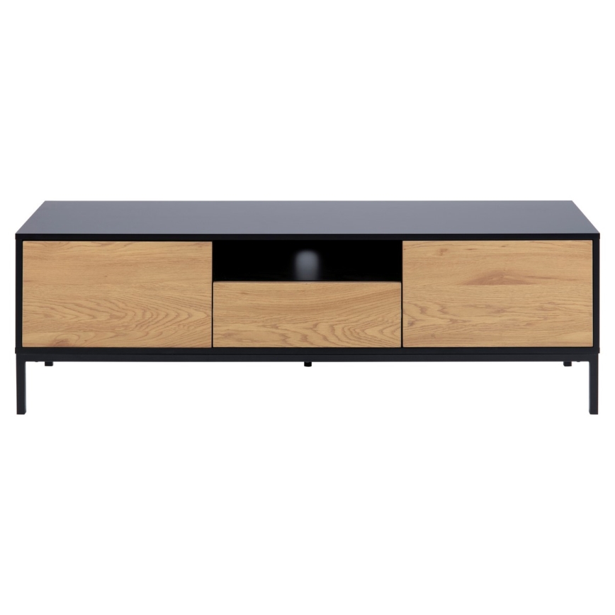 TV tafel SARON eiken/zwart