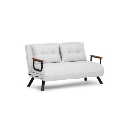 Tweepersoons slaapbank QIRA, wit