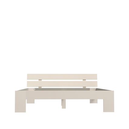 Tweepersoonsbed PIROA 180x200 cm beige